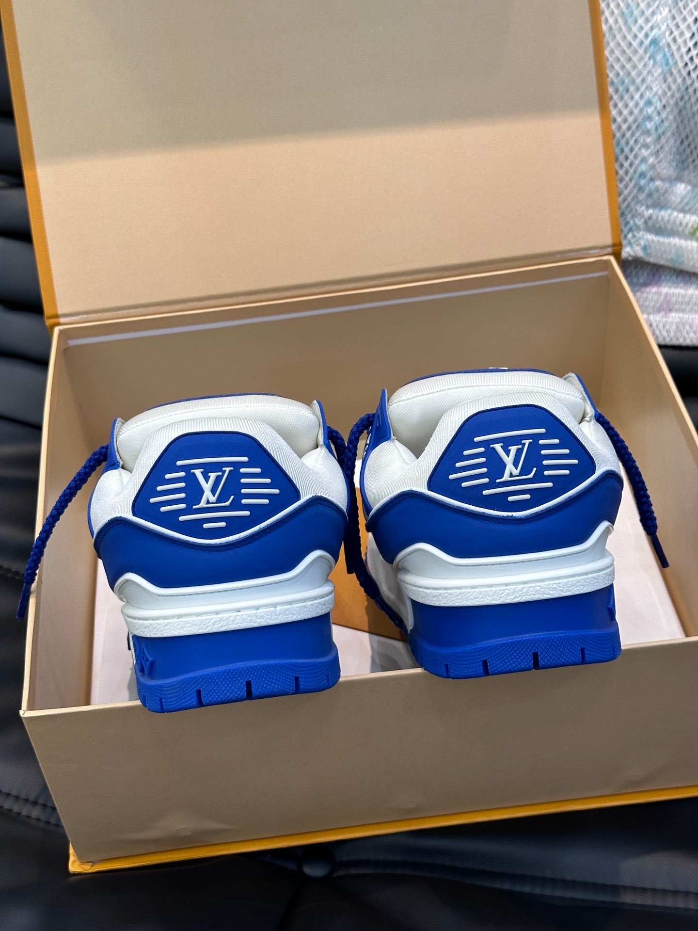 Louis Vuitton LV Pantofi sport Maxi Albastru - prezentare produs