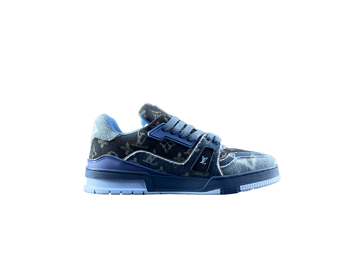 Louis Vuitton LV Pantofi sport Albastru Denim - prezentare produs