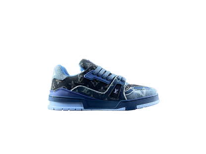 Louis Vuitton LV Pantofi sport Albastru Denim - prezentare produs