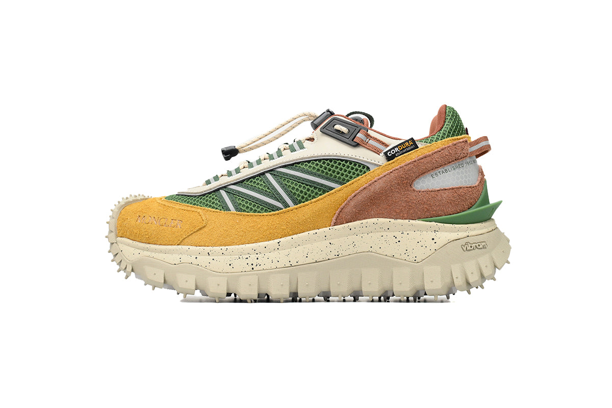 Moncler Tailgrip Galben Verde Alb - prezentare produs