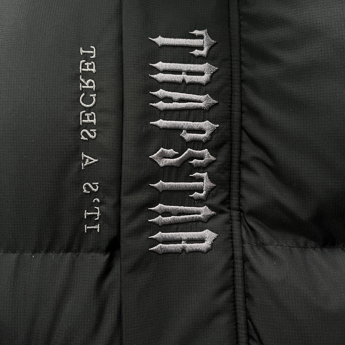 Trapstar Hooded Puffer Geacă Negru - prezentare produs
