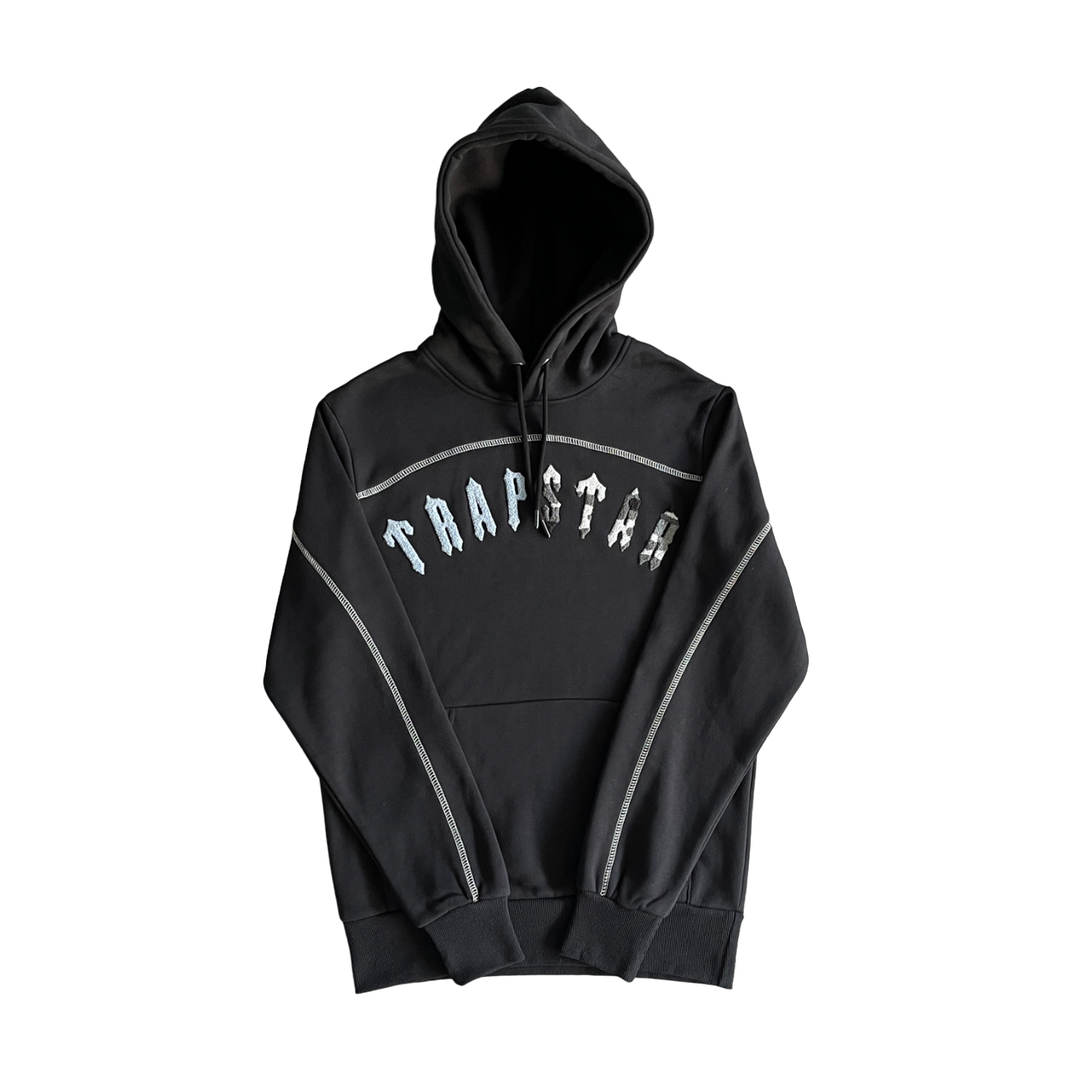 Trapstar Chenille Trening Negru Gri Camuflaj - prezentare produs