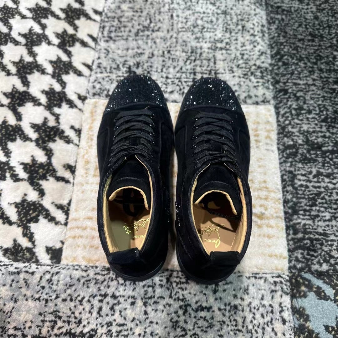 Christian Louboutin High Negru Diamonds - prezentare produs