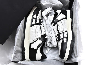 Amiri Skeleton Low Negru Alb - prezentare produs