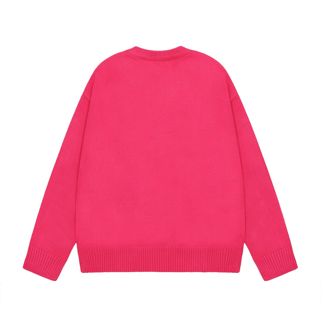 Ami Paris Pulover Roz - prezentare produs