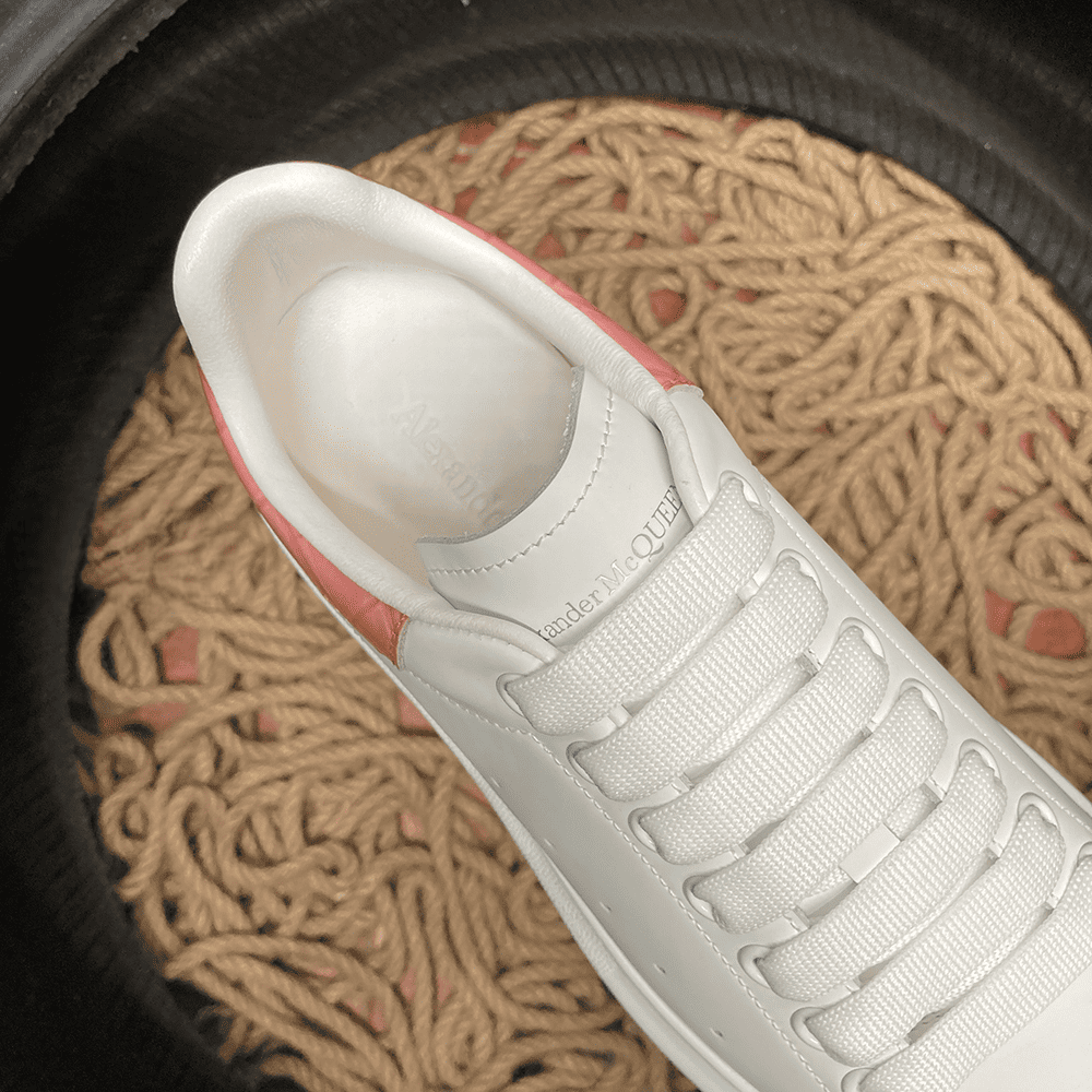Alexander McQueen Alb Roz Pantofi sport - prezentare produs