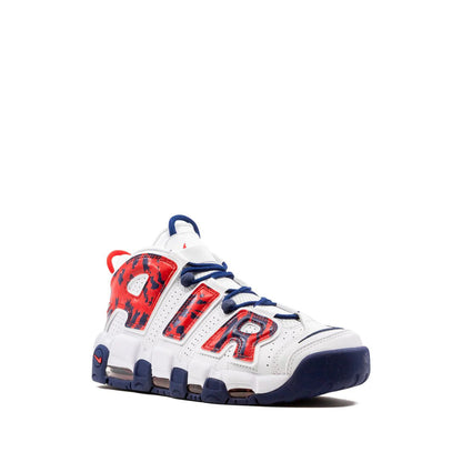 Nike Air More Uptempo 'Red Navy Camo' - Tgjiuplug