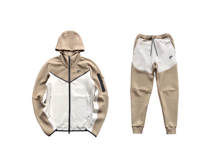 Nike Tech Fleece Crem Alb Fleece - prezentare produs