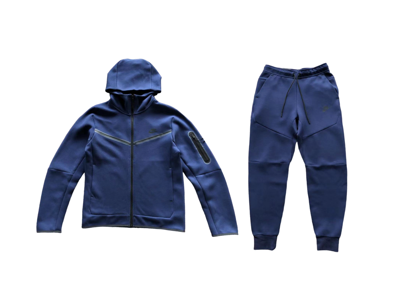 Nike Tech Fleece Night Albastru Fleece - prezentare produs