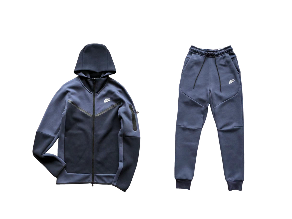 Nike Tech Fleece Albastru Fleece - prezentare produs