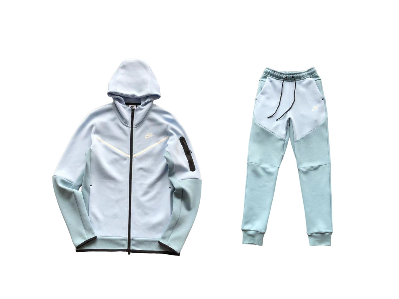 Nike Tech Fleece Deschis Albastru Fleece - prezentare produs