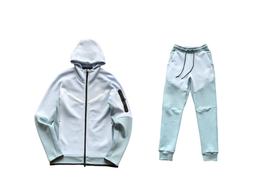 Nike Tech Fleece Deschis Albastru Fleece - prezentare produs