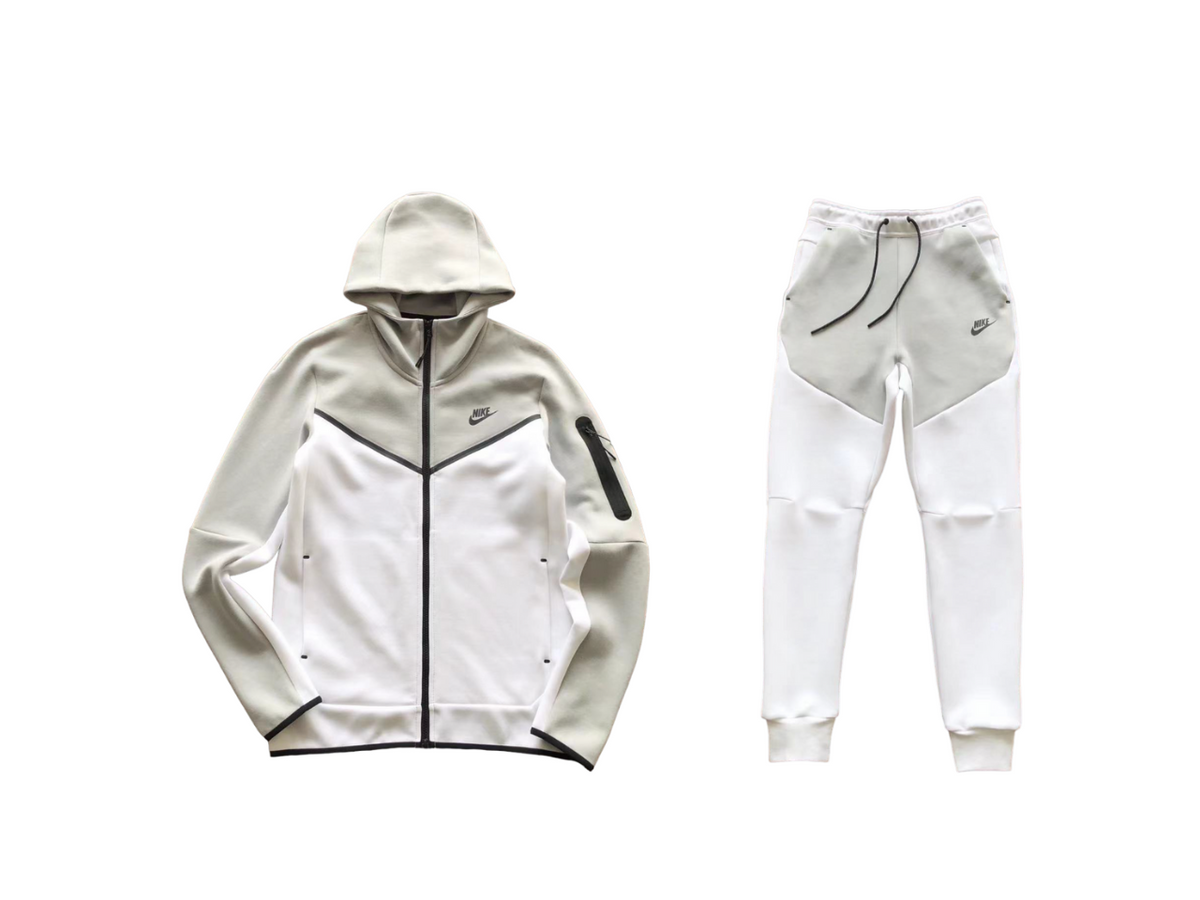 Nike Tech Fleece Alb Crem Fleece - prezentare produs
