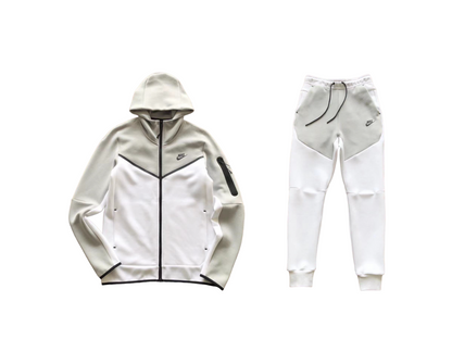 Nike Tech Fleece Alb Crem Fleece - prezentare produs