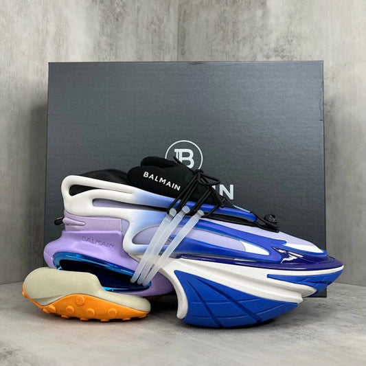Balmain Unicorn Albastru Violet Portocaliu - prezentare produs