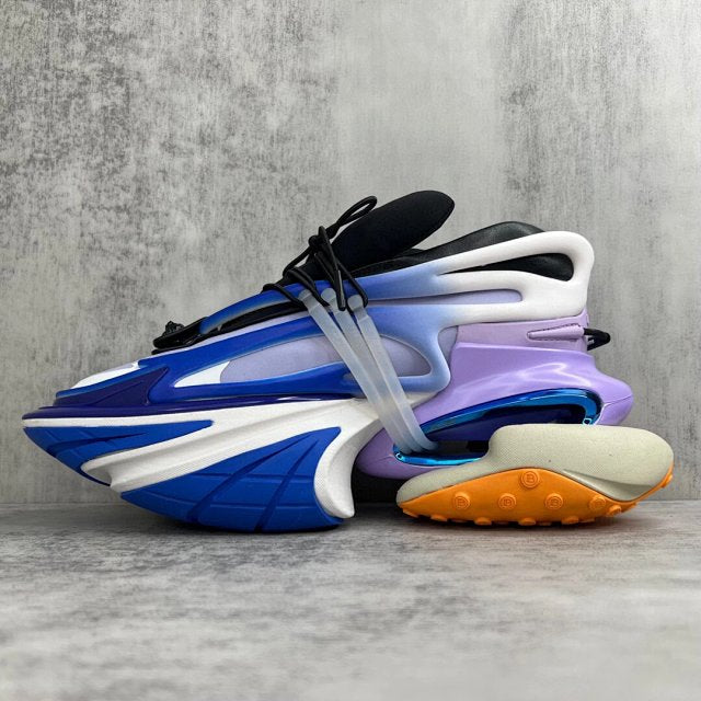 Balmain Unicorn Albastru Violet Portocaliu Pantofi sport - prezentare produs