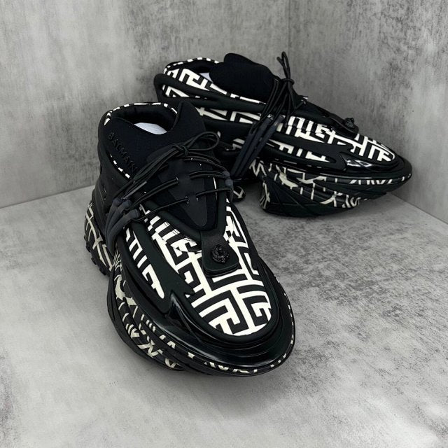 Balmain Unicorn Pattern Pantofi sport - prezentare produs