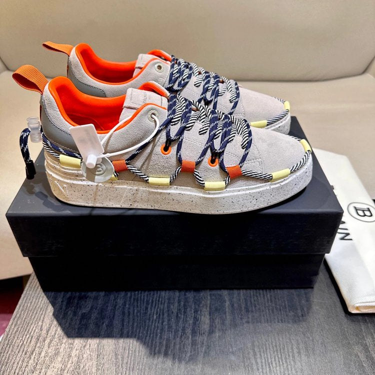 Balmain Casual Piele Gri Portocaliu - prezentare produs