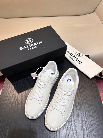 Balmain Casual Piele Alb Pantofi sport - prezentare produs