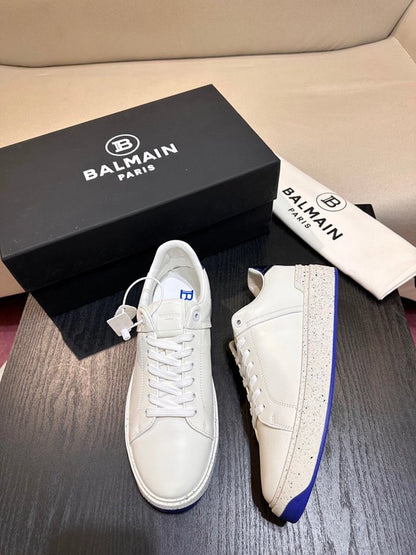 Balmain Casual Piele Alb Pantofi sport - prezentare produs