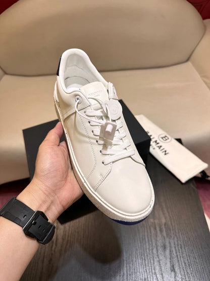 Balmain Casual Piele Alb Pantofi sport - prezentare produs
