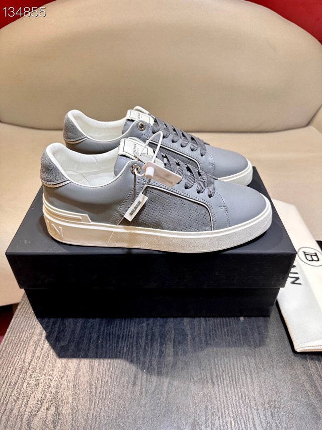 Balmain Casual Piele Gri - prezentare produs