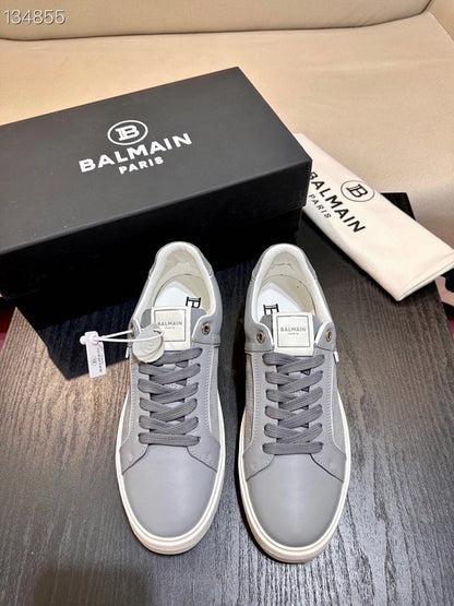 Balmain Casual Piele Gri Pantofi sport - prezentare produs