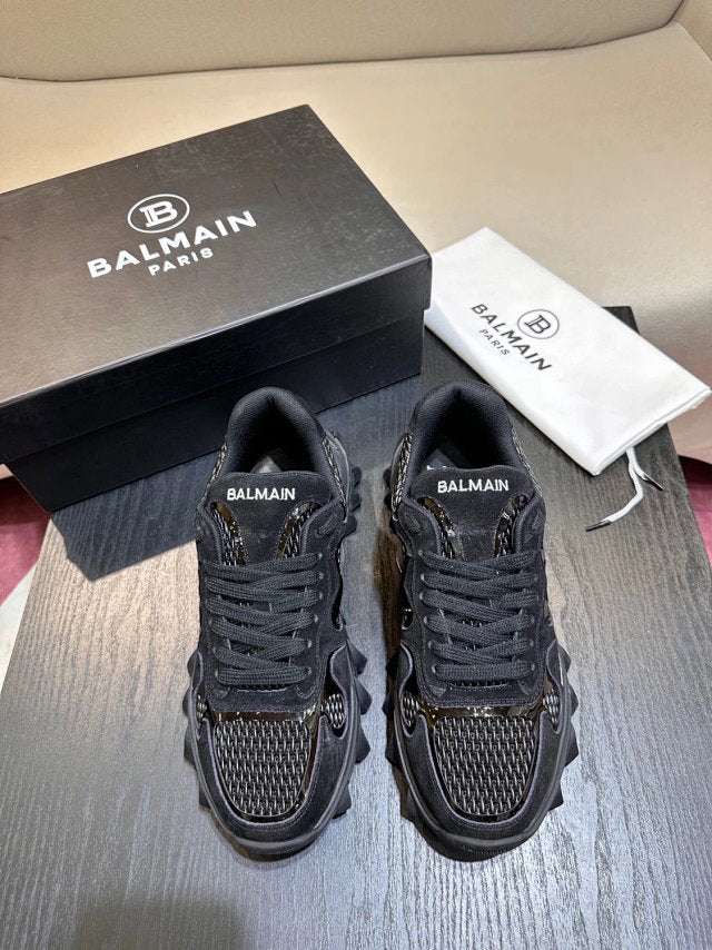 Balmain Casual Sport Negru Pantofi sport - prezentare produs