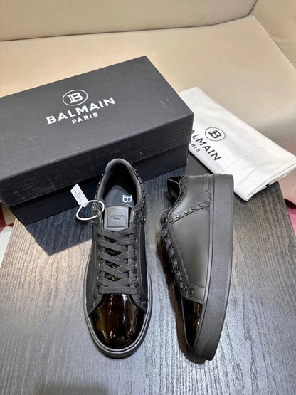 Balmain Casual Piele Negru - prezentare produs