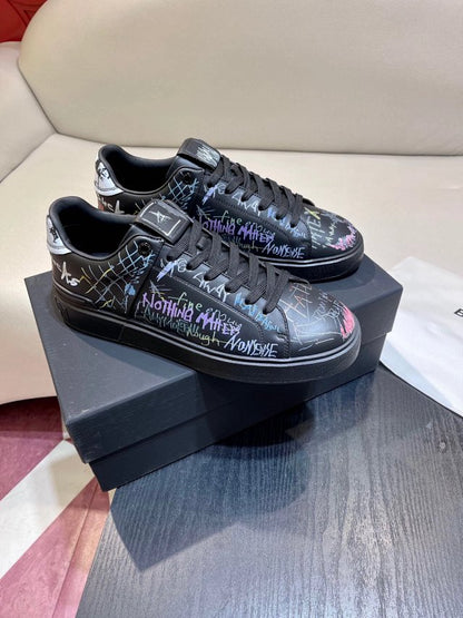 Balmain Casual Piele Negru Pantofi sport - prezentare produs