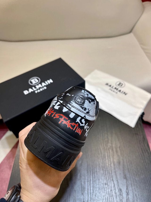 Balmain Casual Piele Negru Pantofi sport - prezentare produs