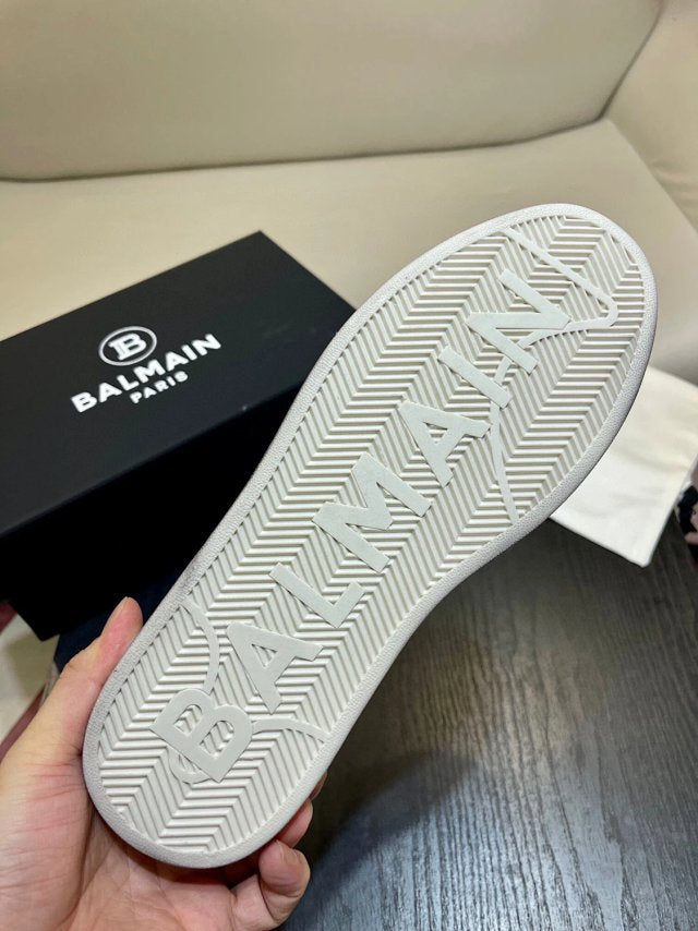 Balmain Casual Piele Alb Pantofi sport - prezentare produs