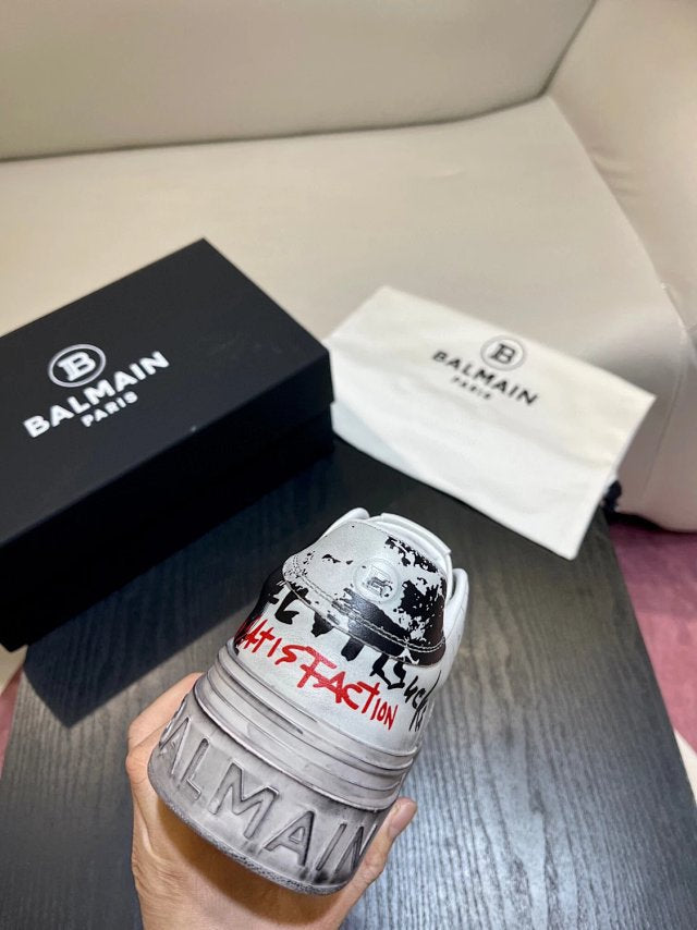 Balmain Casual Piele Alb - prezentare produs