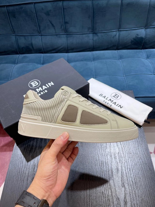Balmain Casual Piele Măsliniu - prezentare produs