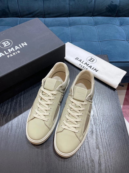 Balmain Casual Piele Măsliniu Pantofi sport - prezentare produs