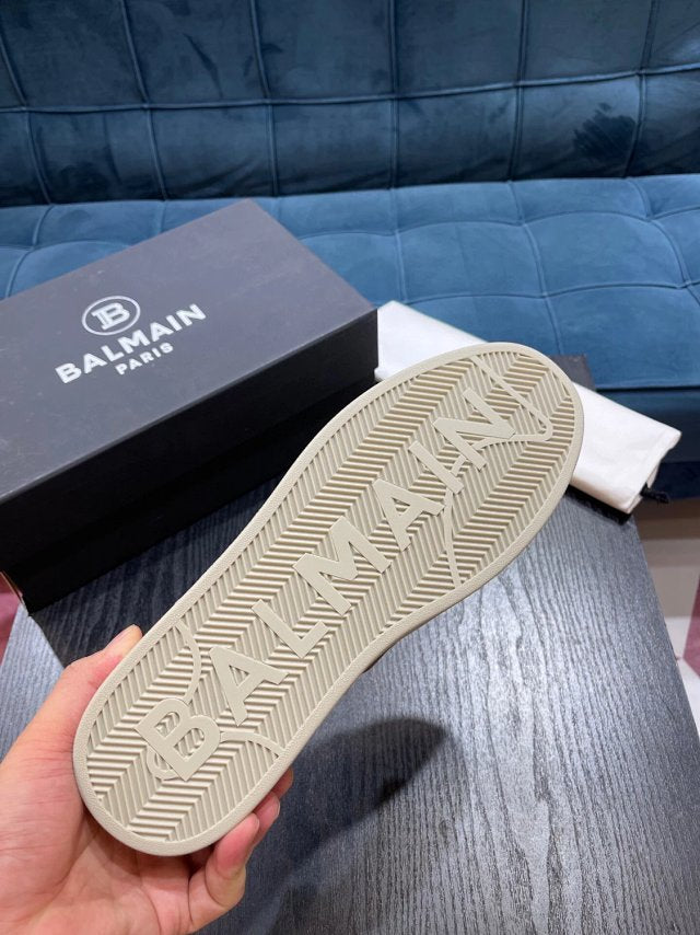 Balmain Casual Piele Măsliniu Pantofi sport - prezentare produs