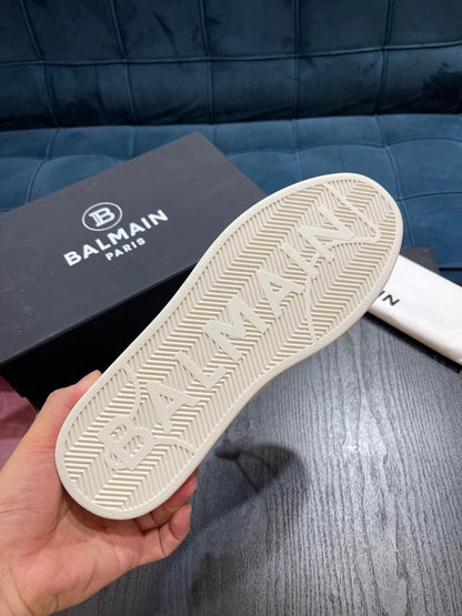 Balmain Casual Piele Alb Pantofi sport - prezentare produs