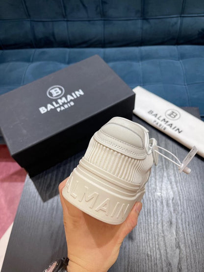 Balmain Casual Piele Alb Pantofi sport - prezentare produs