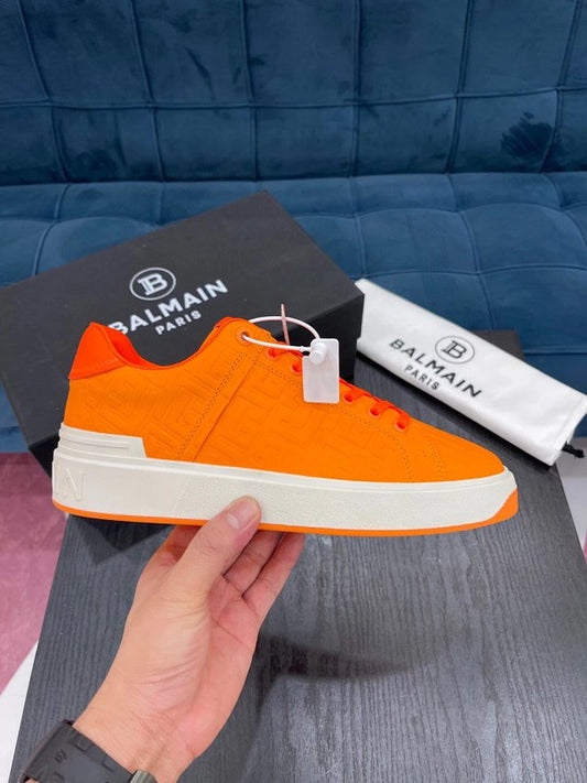 Balmain Casual Piele Portocaliu Pattern - prezentare produs