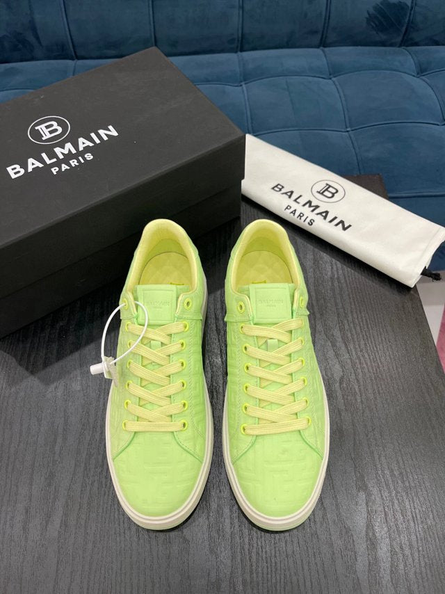 Balmain Casual Piele Verde Pantofi sport - prezentare produs