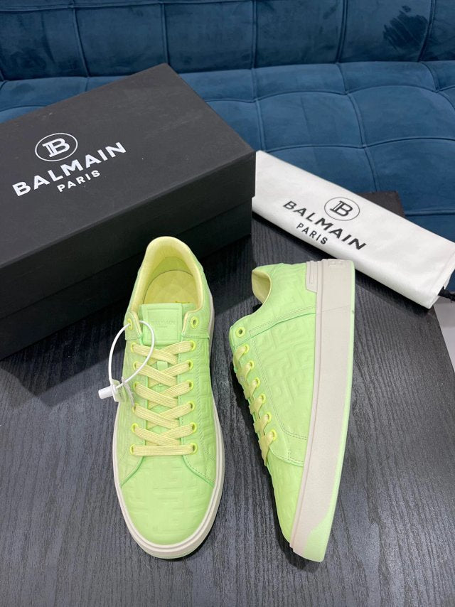 Balmain Casual Piele Verde Pantofi sport - prezentare produs