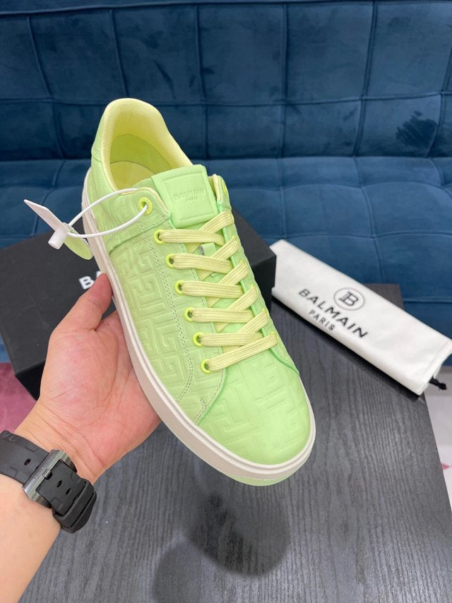 Balmain Casual Piele Verde Pantofi sport - prezentare produs