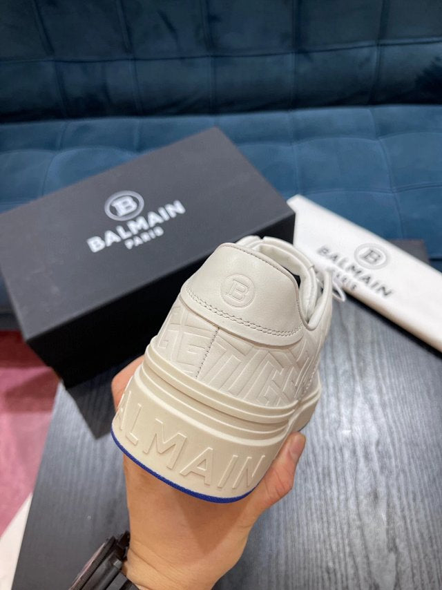 Balmain Casual Piele Alb Pantofi sport - prezentare produs