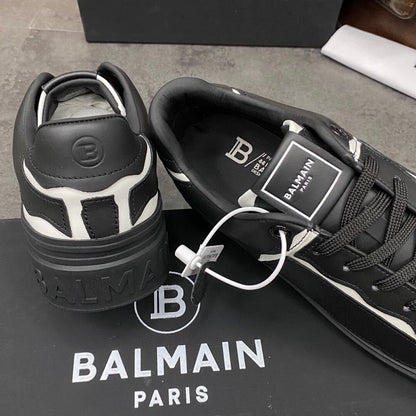 Balmain Casual Piele Negru Alb Pantofi sport - prezentare produs