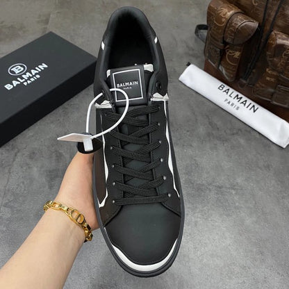 Balmain Casual Piele Negru Alb - prezentare produs