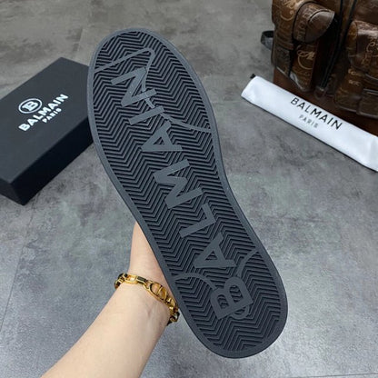 Balmain Casual Piele Negru Alb Pantofi sport - prezentare produs