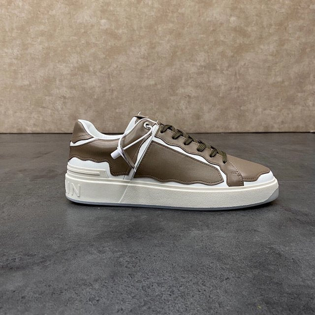 Balmain Casual Piele Maro Pantofi sport - prezentare produs