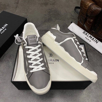 Balmain Casual Piele Gri - prezentare produs