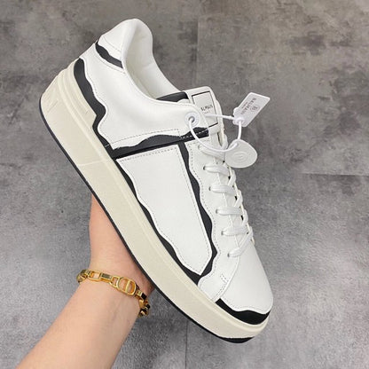 Balmain Casual Piele Alb Pantofi sport - prezentare produs
