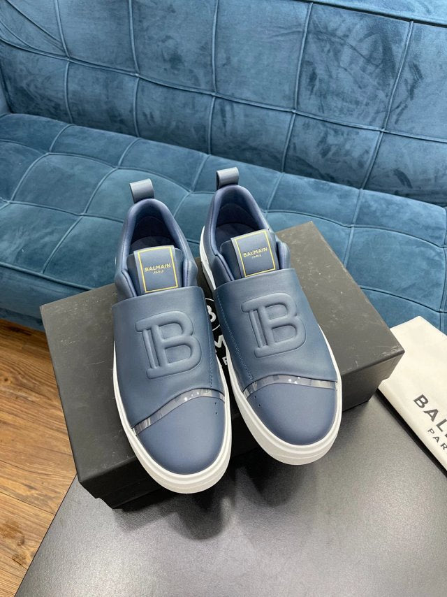 Balmain Casual Piele Dark Albastru Pantofi sport - prezentare produs